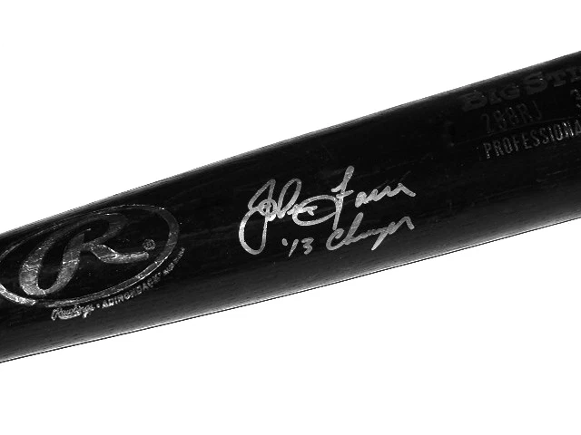 JOHN FARRELL AUTOGRAPHED BAT (RED SOX) W/ PROOF! - Spring Training Used Bat!