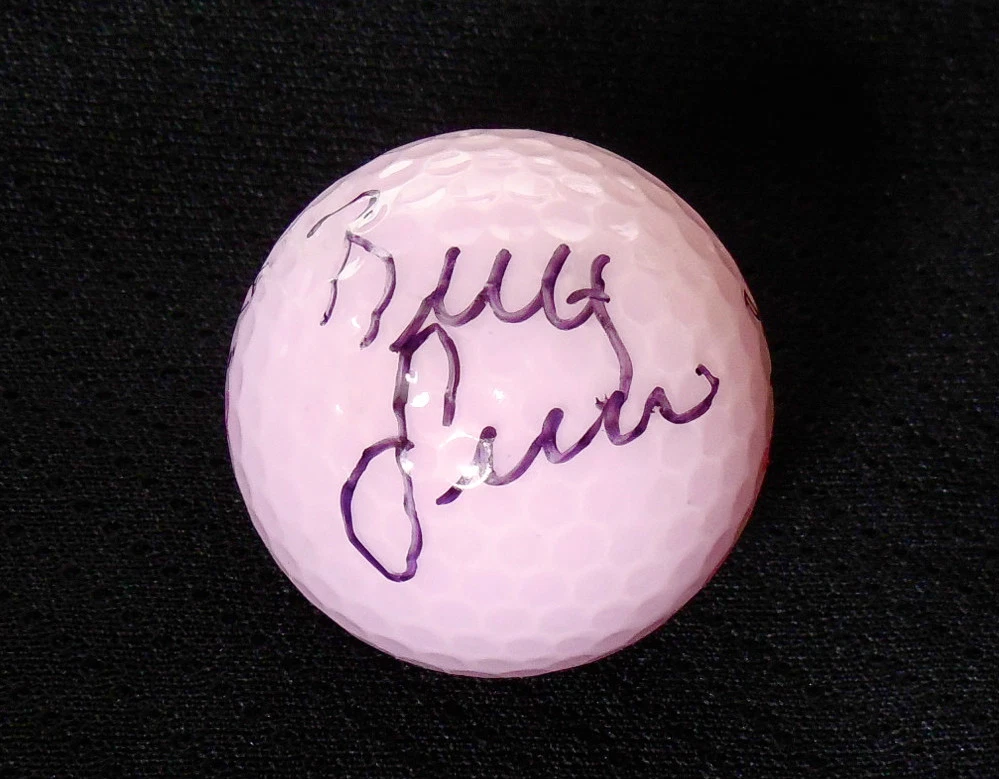BRITTANY LINCICOME AUTOGRAPHED PINK GOLF BALL (LPGA) W/ PROOF!