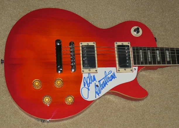 JOHN SEBASTIAN AUTOGRAPHED GUITAR (THE LOVIN' SPOONFUL) W/ PROOF!