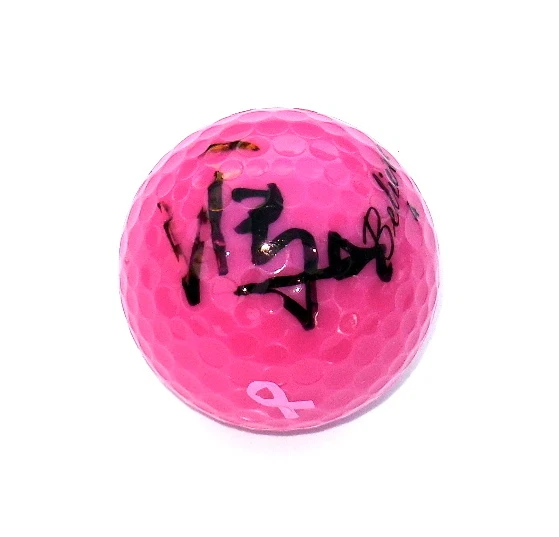 SHANSHAN FENG AUTOGRAPHED PINK GOLF BALL (LPGA) W/ PROOF!