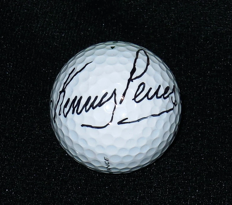 KENNY PERRY AUTOGRAPHED GOLF BALL (PGA) W/ PROOF!