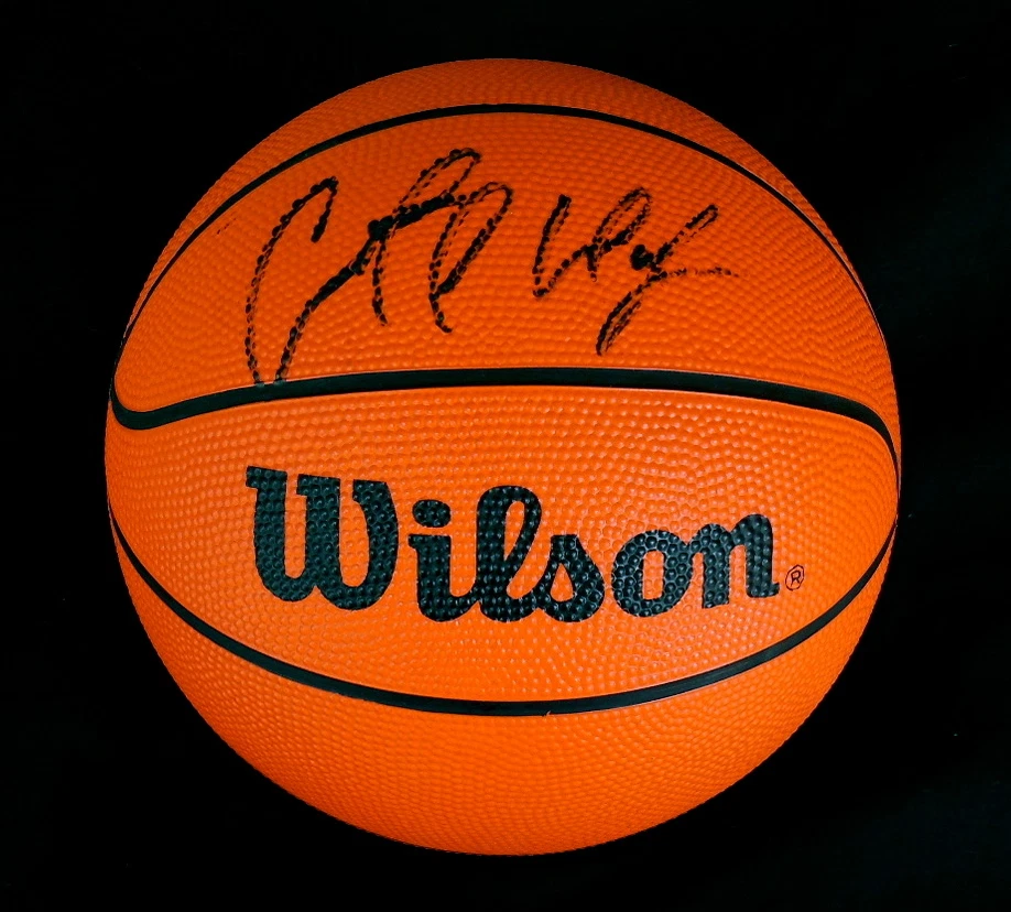 ANTOINE WALKER AUTOGRAPHED MINI BASKETBALL (CELTICS) W/ PROOF!