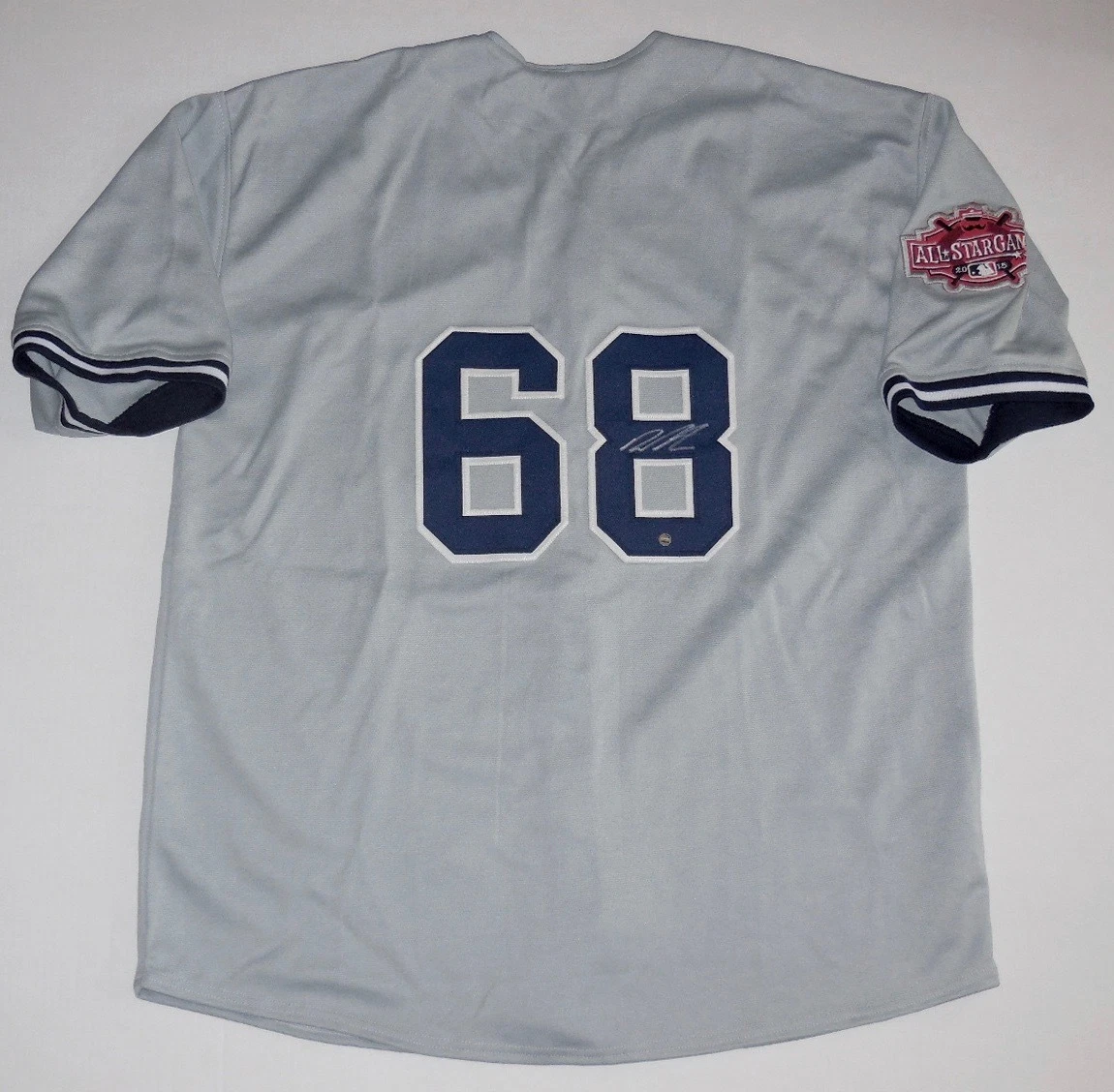 DELLIN BETANCES AUTOGRAPHED JERSEY (YANKEES - 2015 ALL-STAR) - STEINER COA!