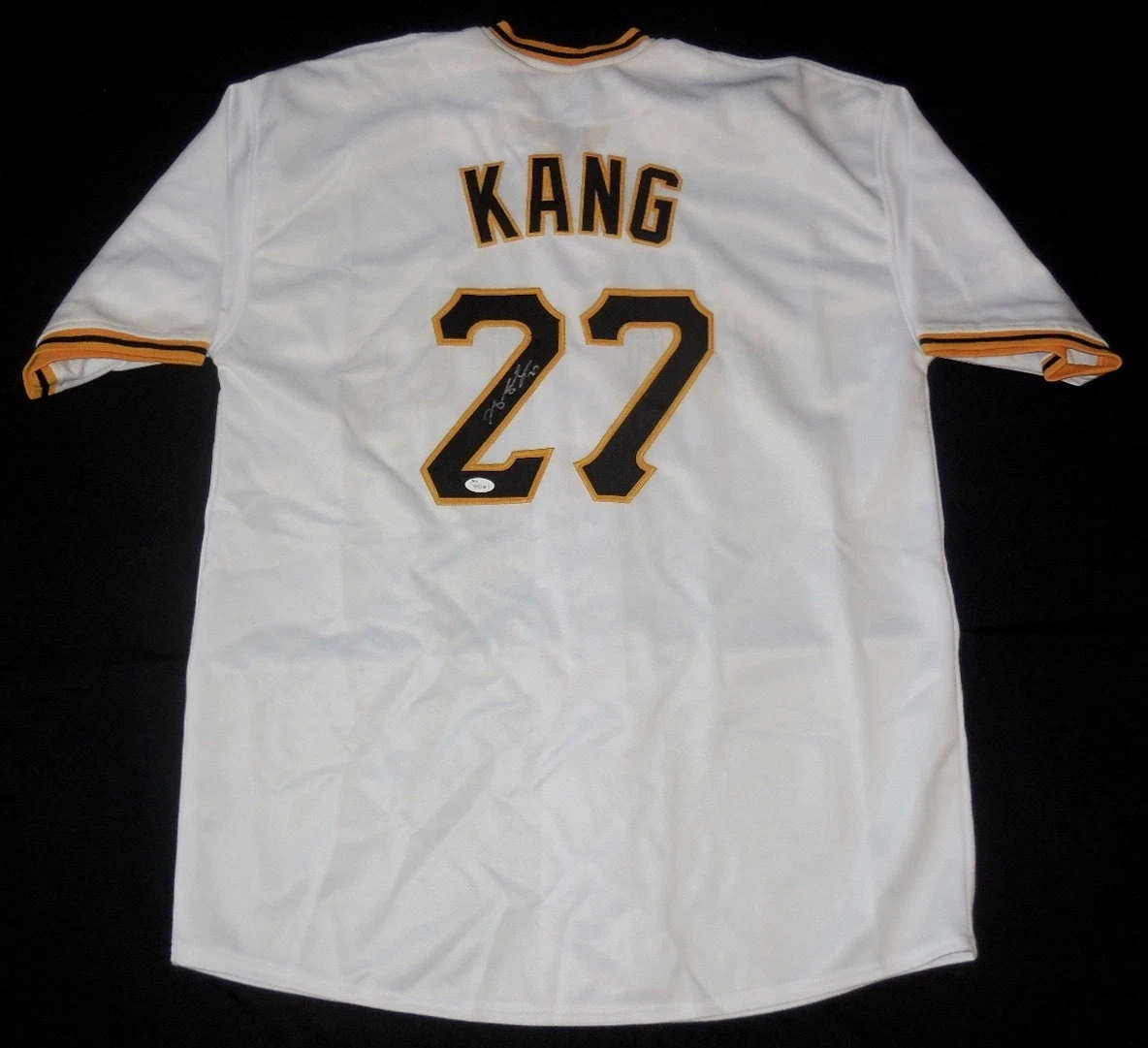 JUNG-HO KANG AUTOGRAPHED JERSEY (PIRATES) W/ PROOF - JSA COA!