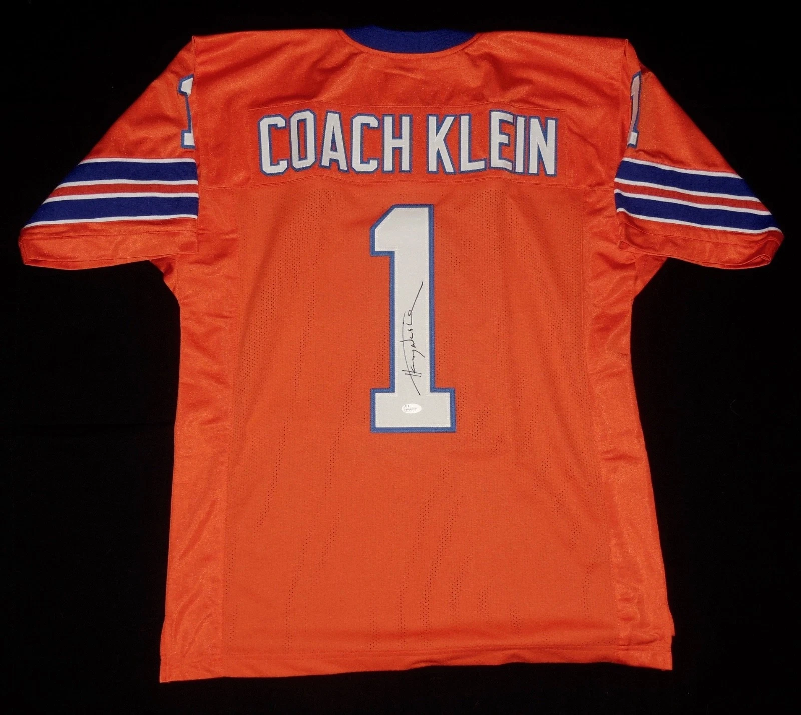 HENRY WINKLER AUTOGRAPHED MUD DOGS JERSEY (THE WATERBOY) – JSA COA! COLLECTIBLE MEMORABILIA