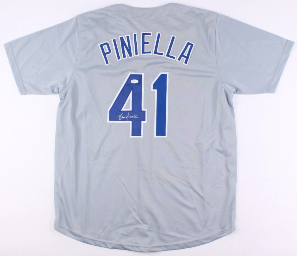 LOU PINIELLA AUTOGRAPHED CUSTOM JERSEY (CHICAGO CUBS) - JSA COA!
