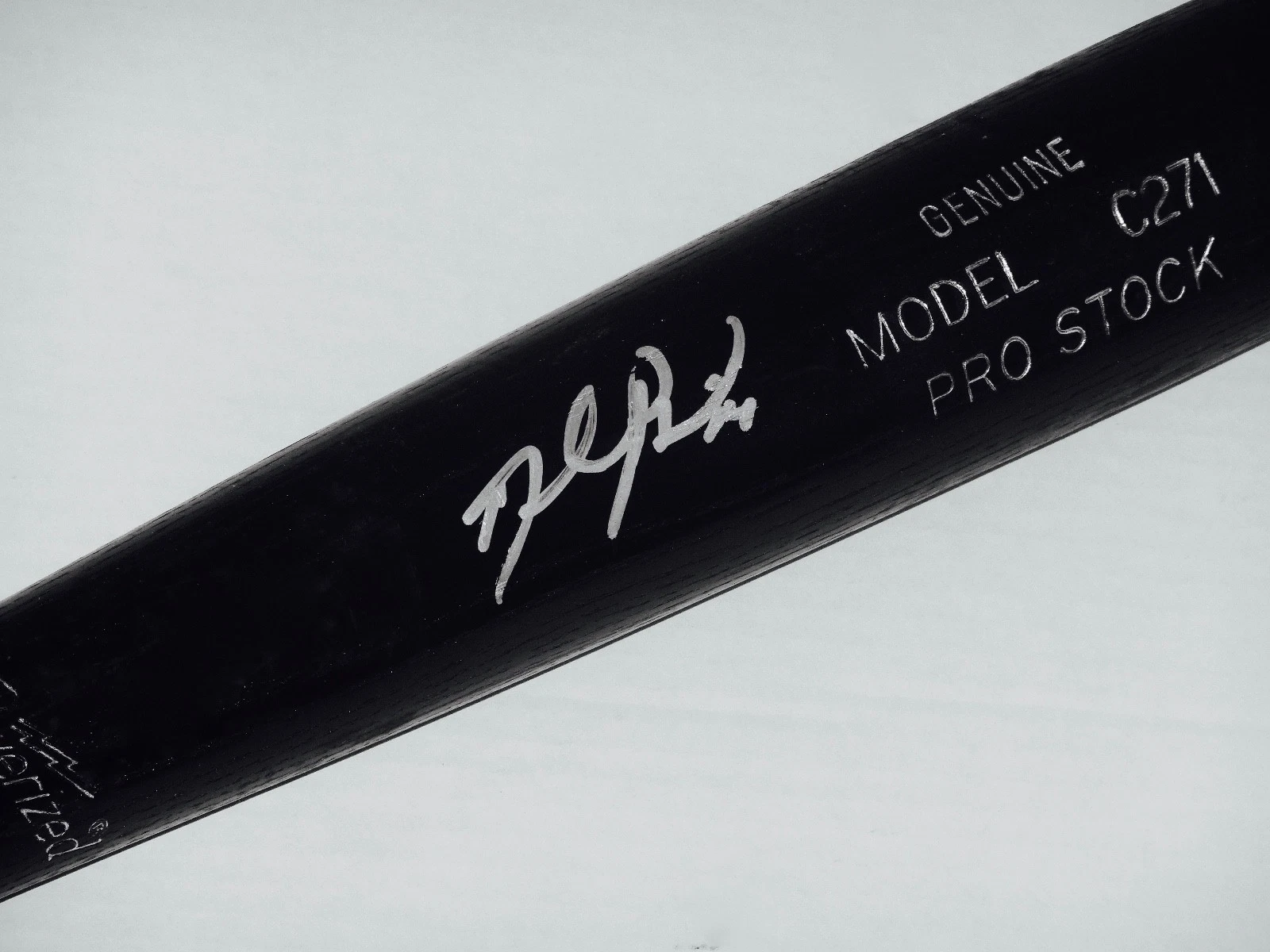 DAVID PRICE AUTOGRAPHED BAT (RED SOX) W/ PROOF! - Spring Training Used Bat!