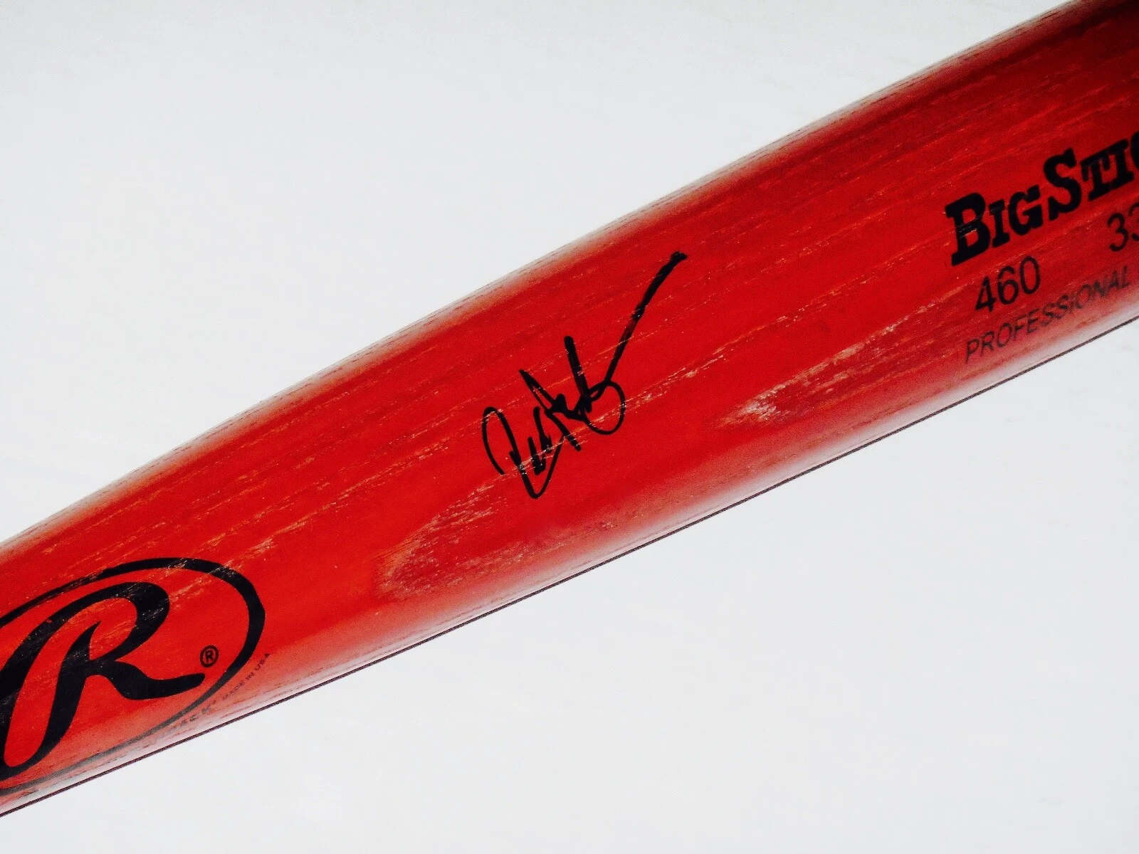 RICK AGUILERA AUTOGRAPHED BAT (MINNESOTA TWINS) W/ COA!