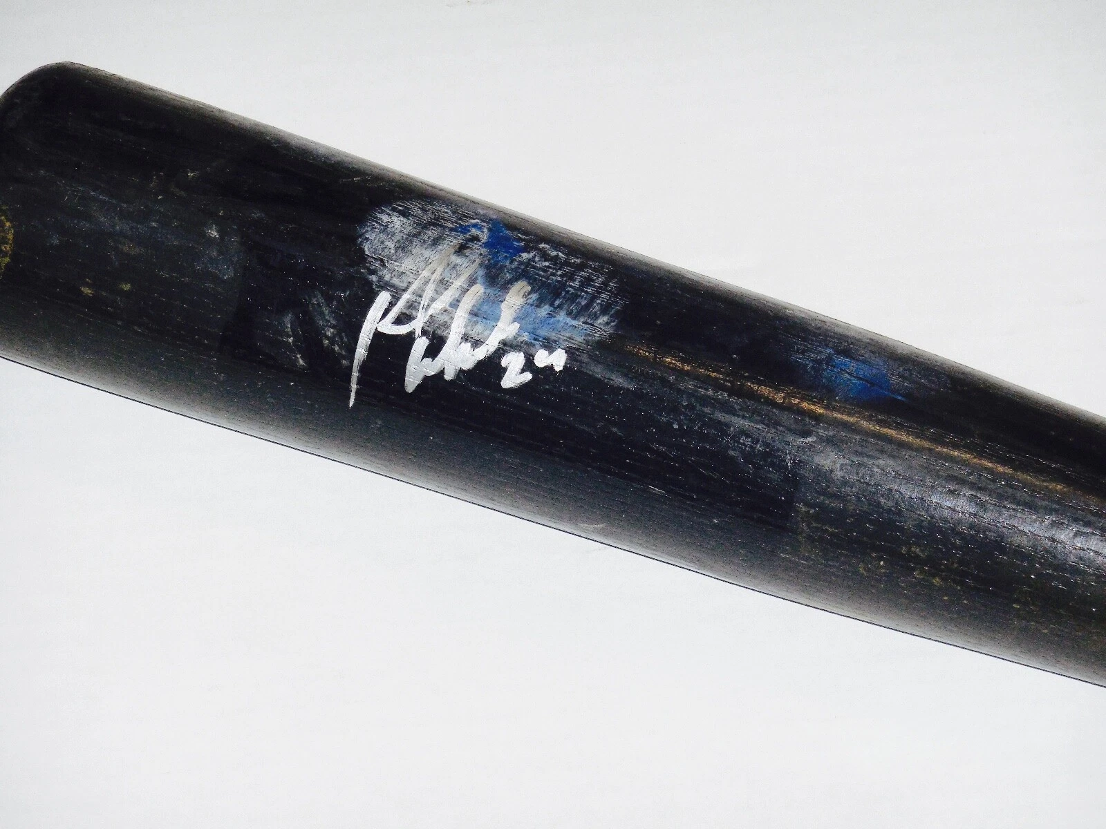 RONDELL WHITE AUTOGRAPHED BAT (MONTREAL EXPOS) - Spring Training Used Bat!