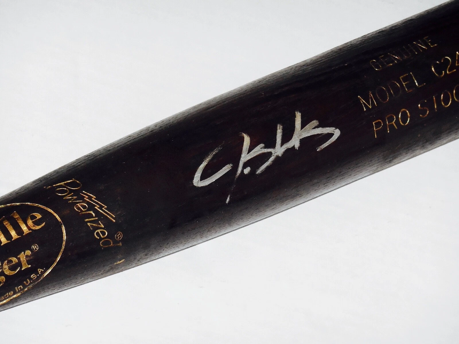 JAMES SHIELDS AUTOGRAPHED BAT (TAMPA BAY RAYS) - Spring Training Used Bat!