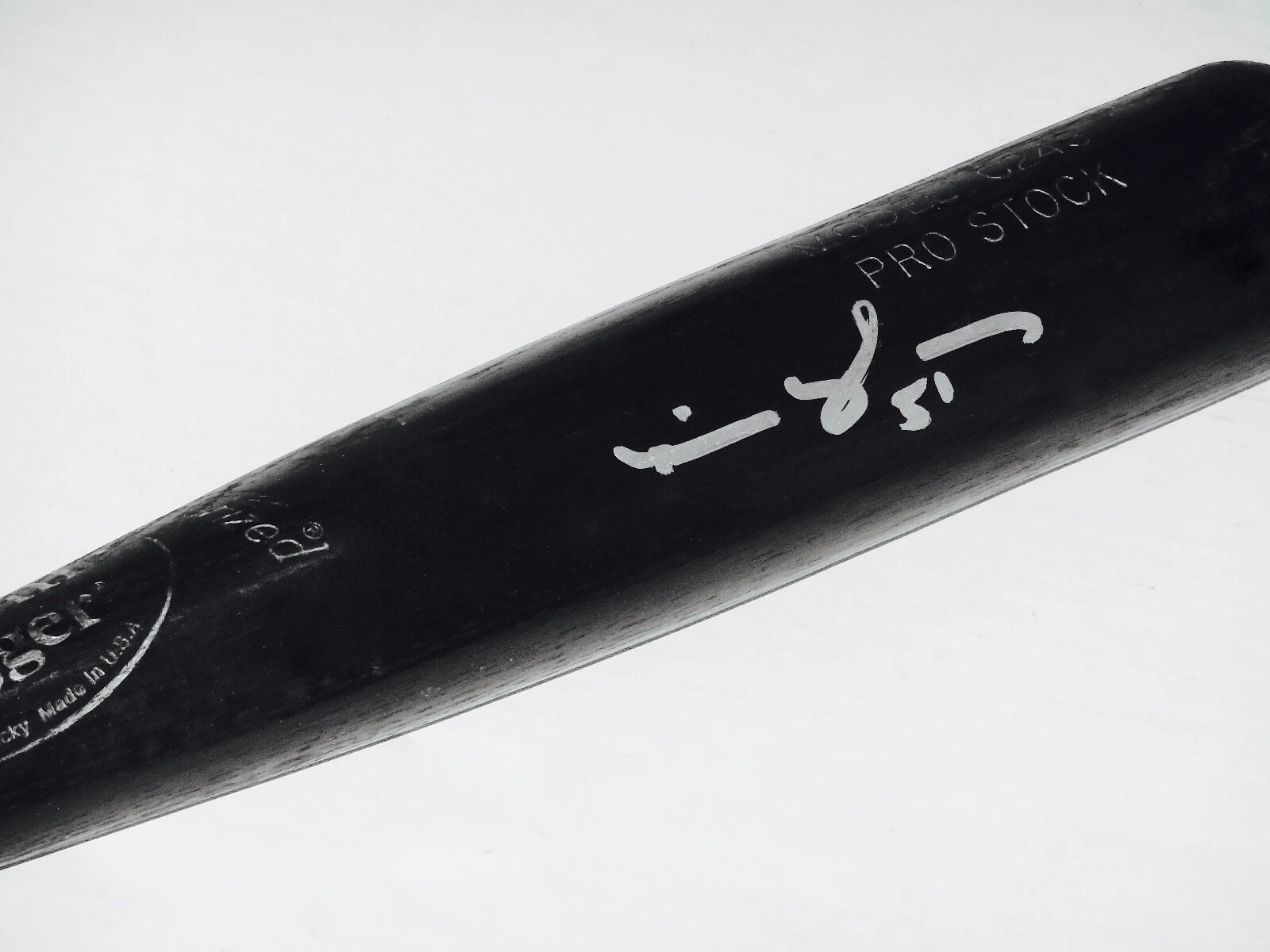 MIKE GONZALEZ AUTOGRAPHED BAT (PIRATES / BRAVES) - Spring Training Used Bat!