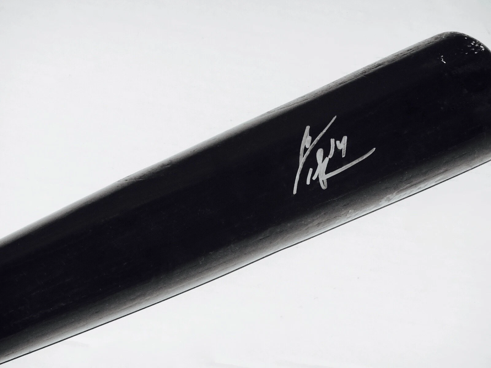 CURTIS GRANDERSON AUTOGRAPHED BAT (NEW YORK YANKEES) - Spring Training Used Bat!