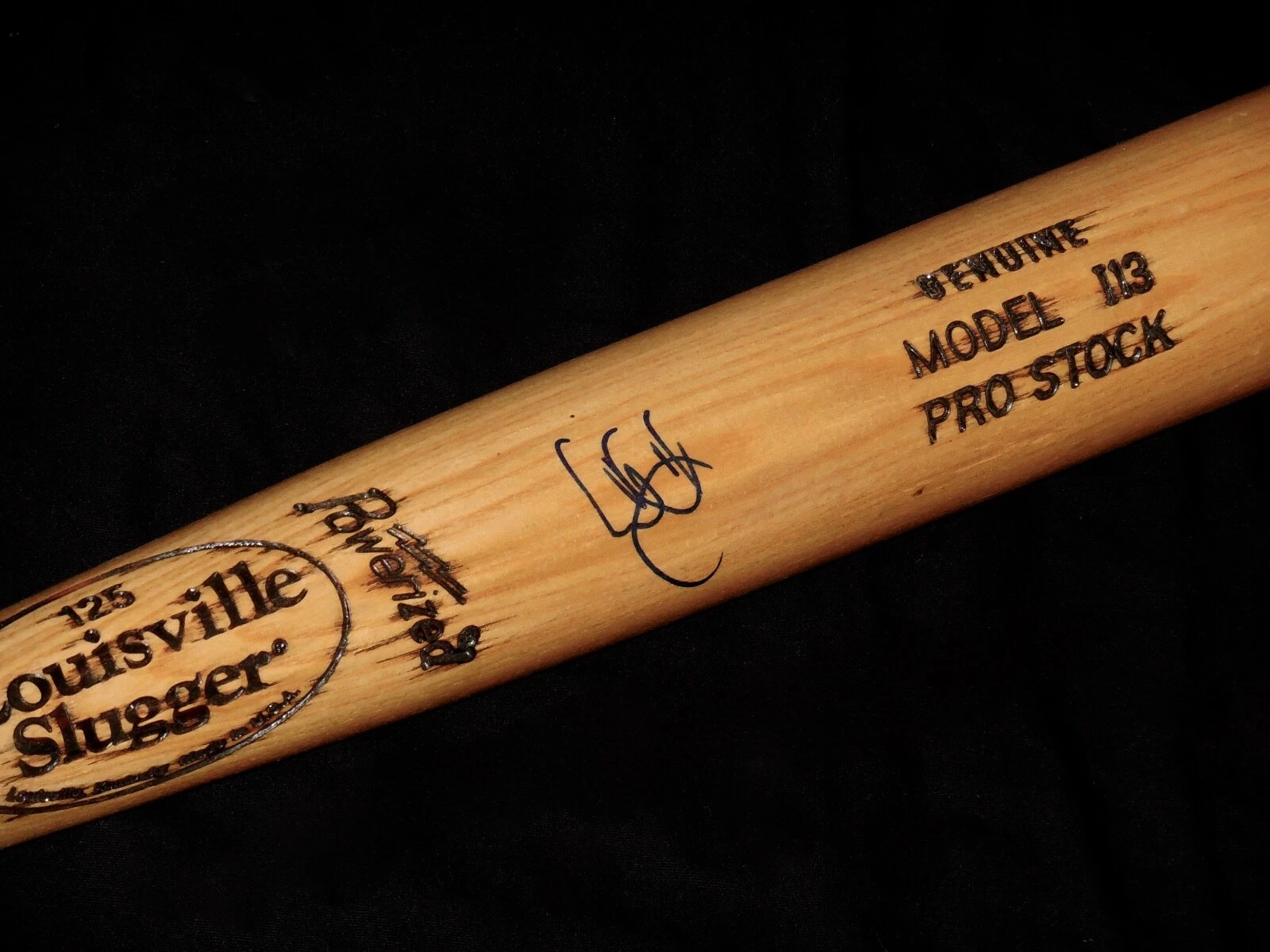 CARL CRAWFORD AUTOGRAPHED BAT (TAMPA BAY RAYS) - Spring Training Used Bat!