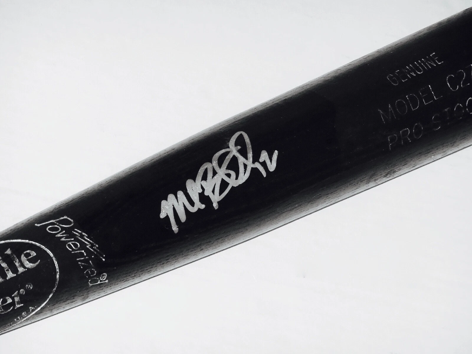 MARK REYNOLDS AUTOGRAPHED BAT (COLORADO ROCKIES) - Spring Training Used Bat!