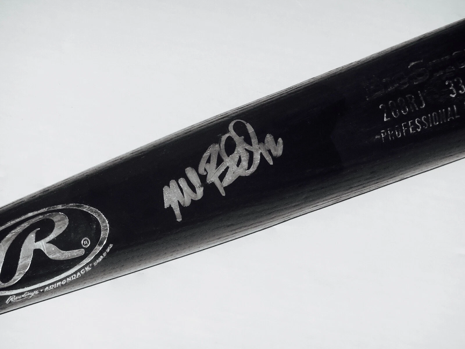 MARK REYNOLDS AUTOGRAPHED BAT (COLORADO ROCKIES) - Spring Training Used Bat!