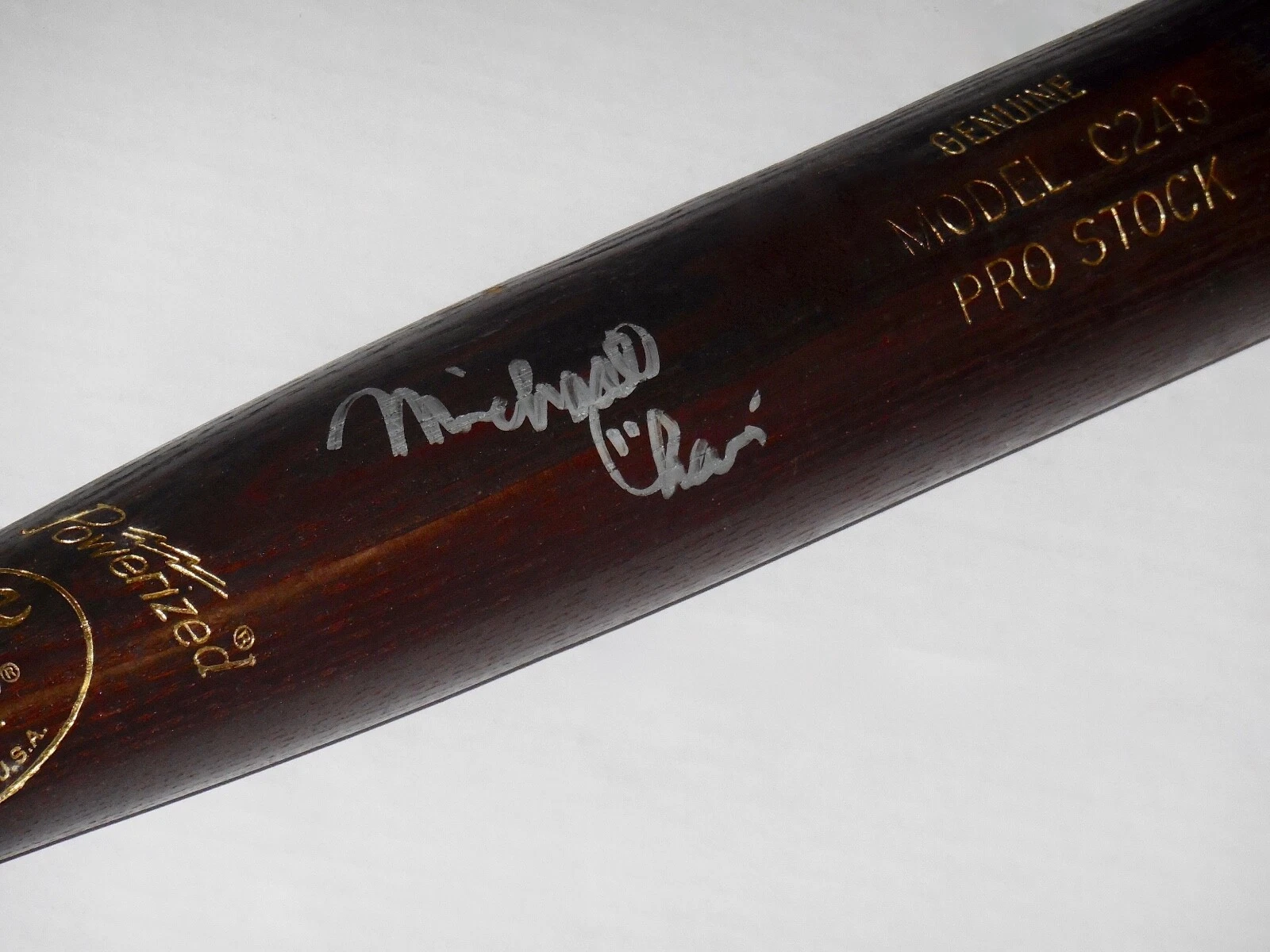 MICHAEL CHAVIS AUTOGRAPHED BAT (BOSTON RED SOX) - Spring Training Used Bat!