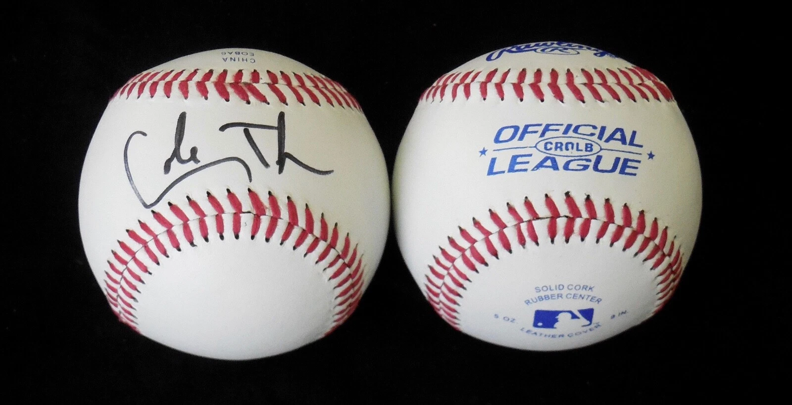 COLE TUCKER AUTOGRAPHED BASEBALL (PITTSBURGH PIRATES) - W/ COA!