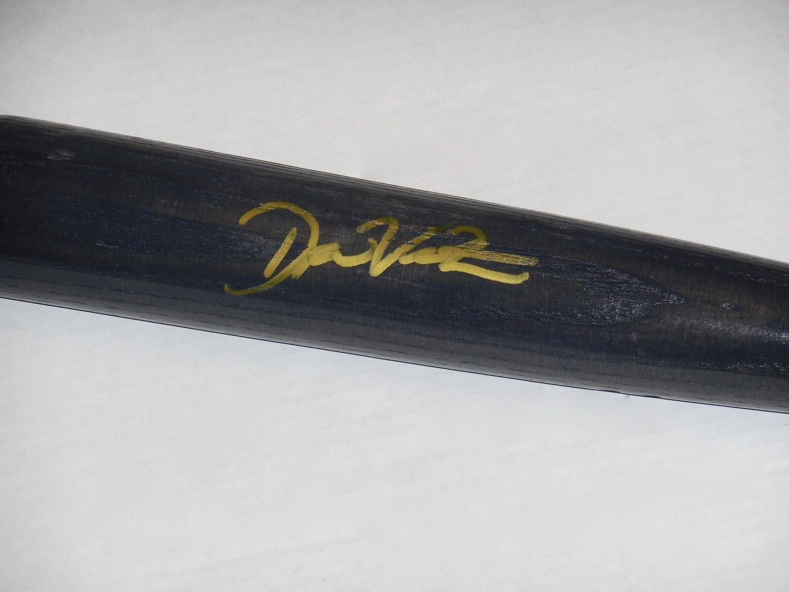 DREW VETTLESON AUTOGRAPHED BAT (TAMPA BAY RAYS) - Spring Training Used Bat!