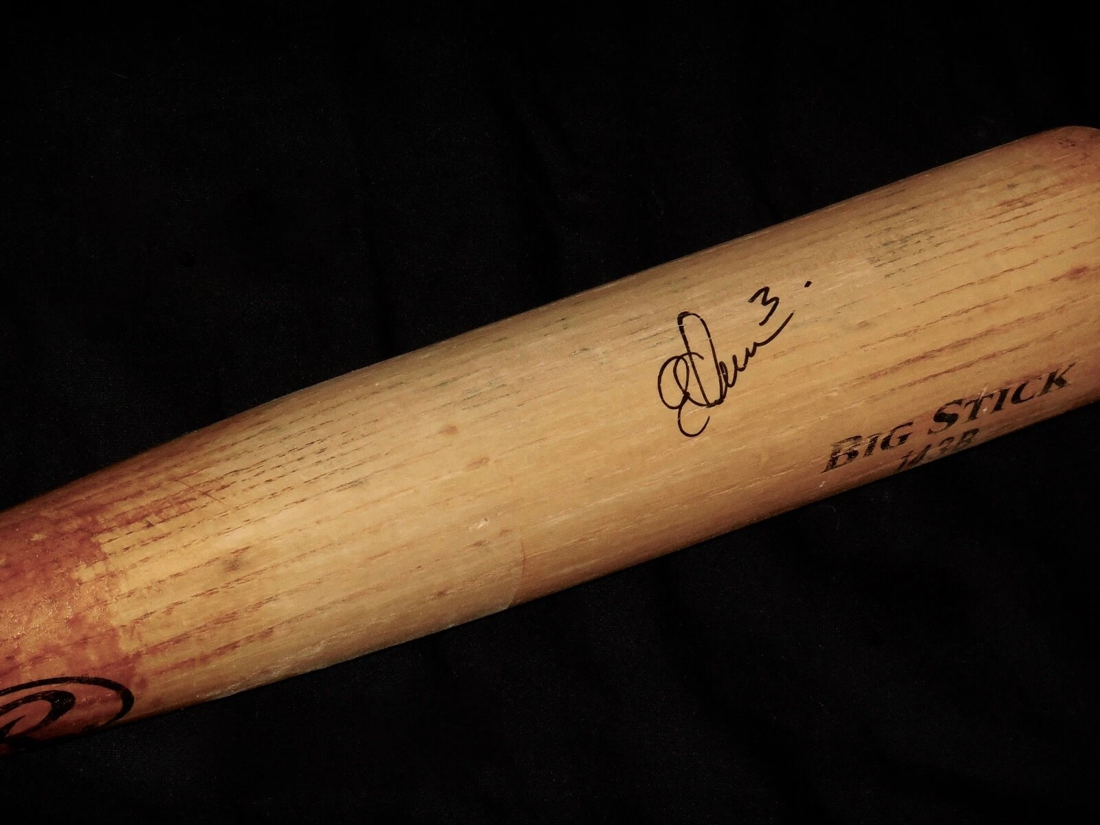 EVAN LONGORIA AUTOGRAPHED BAT (SAN FRANCISCO GIANTS) - Spring Training Used Bat!