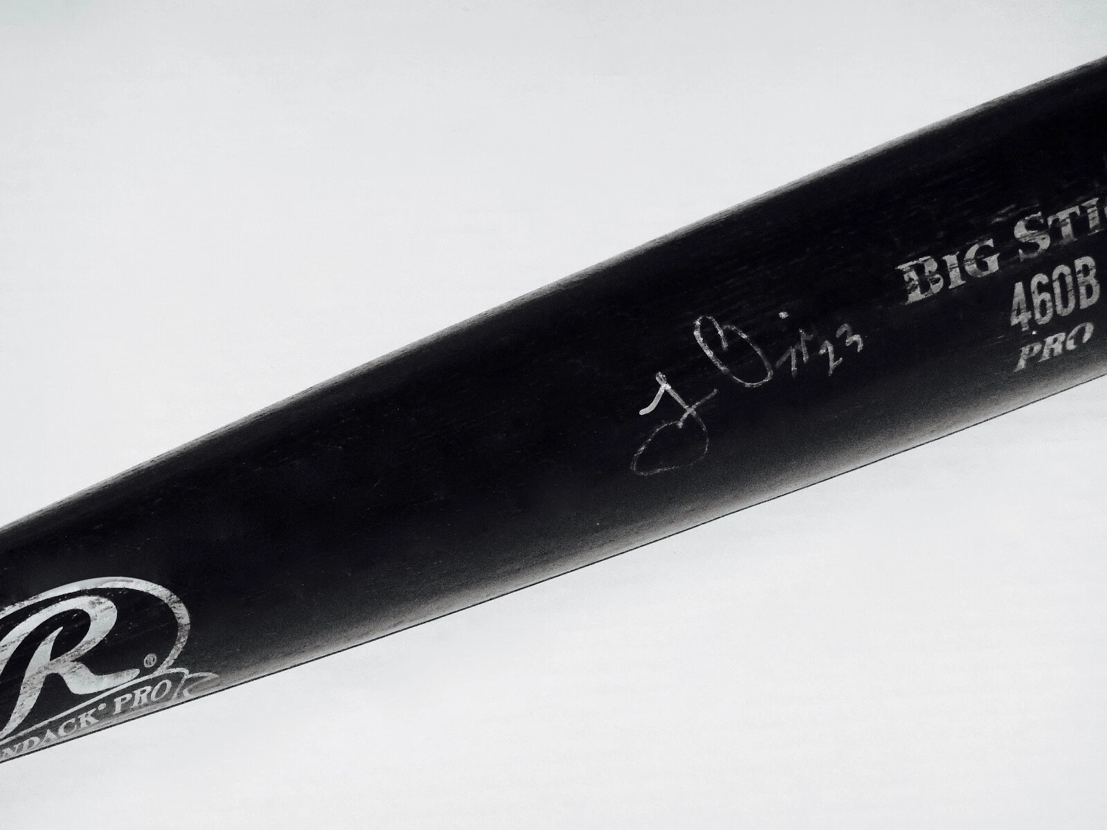 JAKE ODORIZZI AUTOGRAPHED BAT (MINNESOTA TWINS) - Spring Training Used Bat!