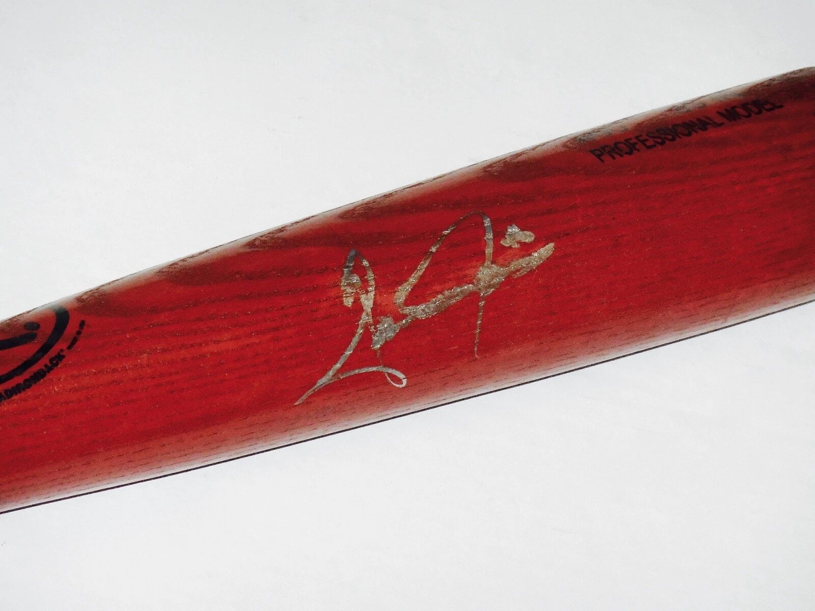 GARRETT JONES AUTOGRAPHED BAT (PITTSBURGH PIRATES) - Spring Training Used Bat!