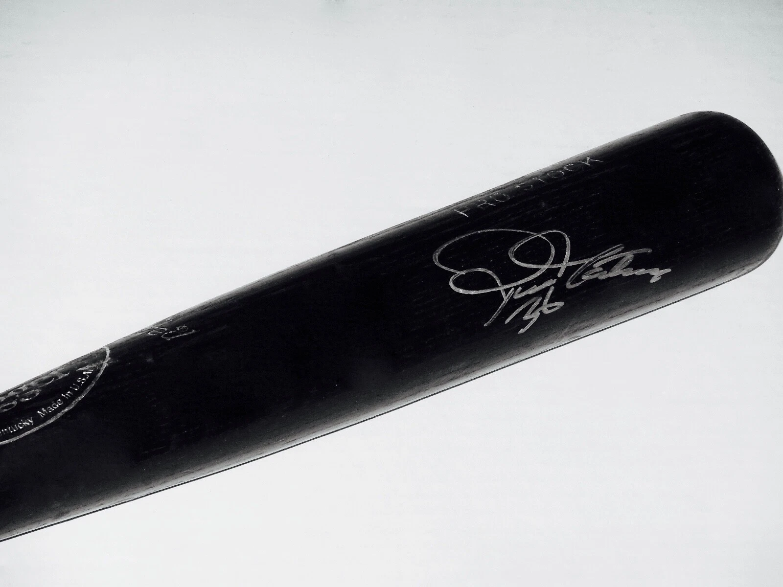 JOE NATHAN AUTOGRAPHED BAT (MINNESOTA TWINS) - Spring Training Used Bat!