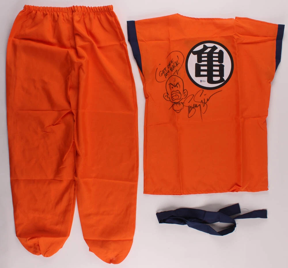 SONNY STRAIT AUTOGRAPHED MARTIAL ARTS UNIFORM (DRAGON BALL Z) - BECKETT COA!