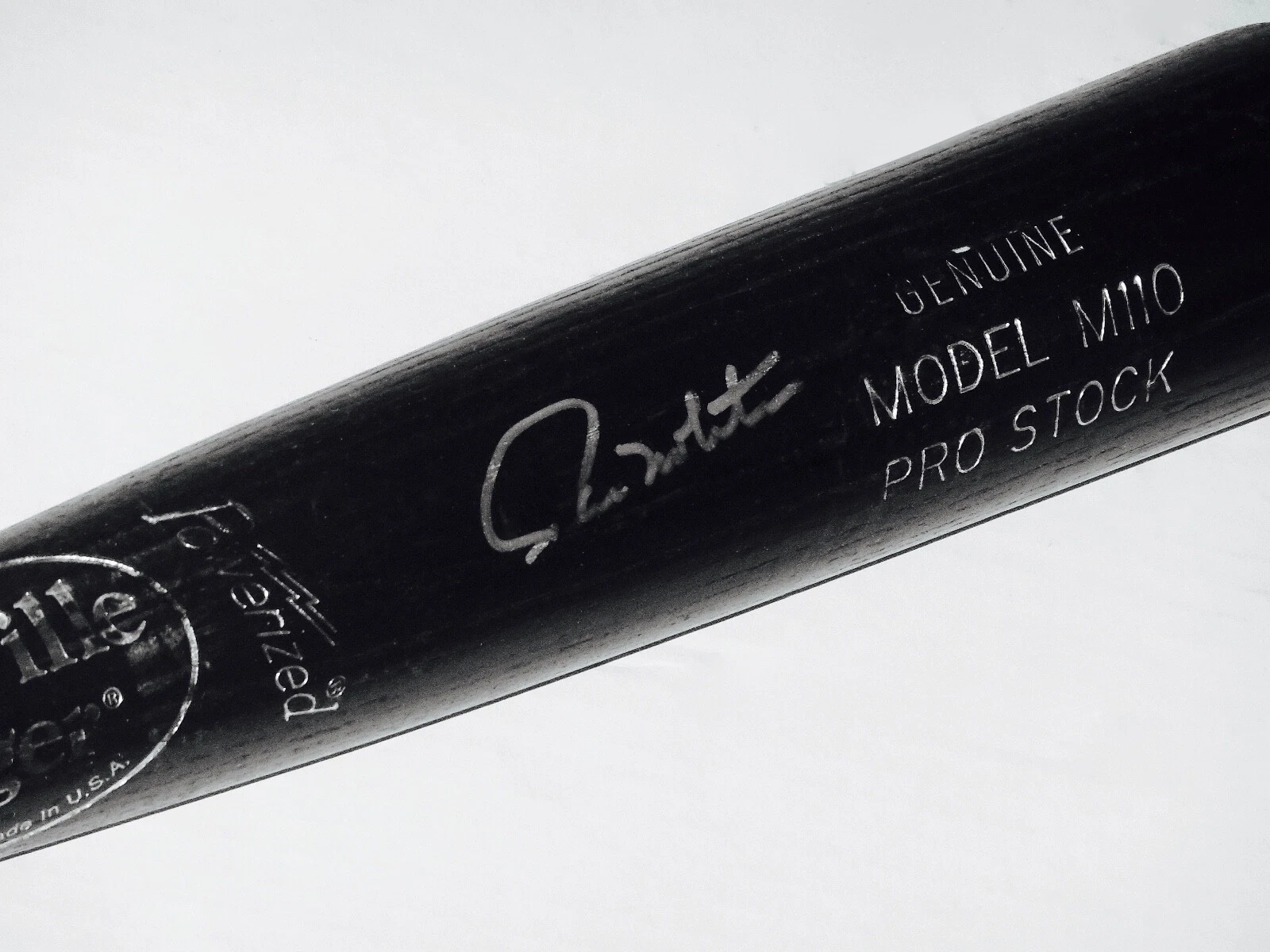 PAUL MOLITOR AUTOGRAPHED BAT (MINNESOTA TWINS) - Spring Training Used Bat!