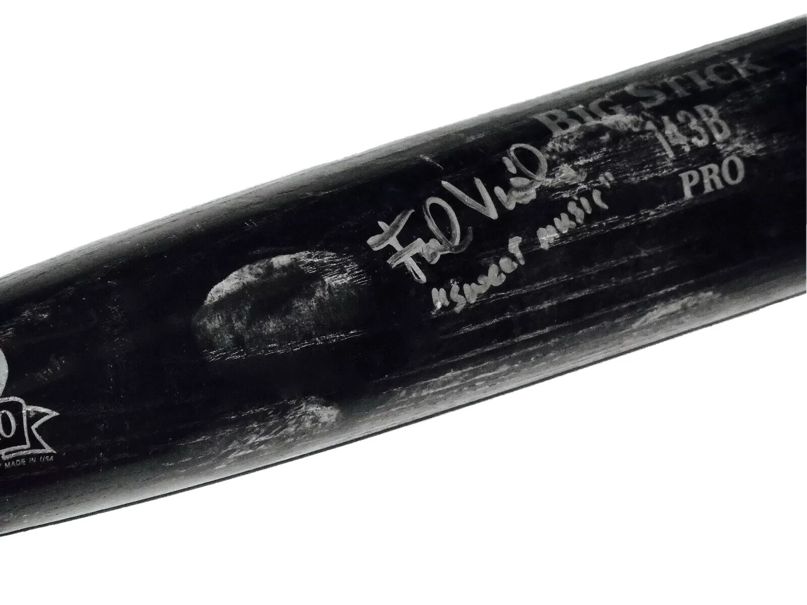 FRANK VIOLA AUTOGRAPHED BAT (MINNESOTA TWINS) - Spring Training Used Bat!