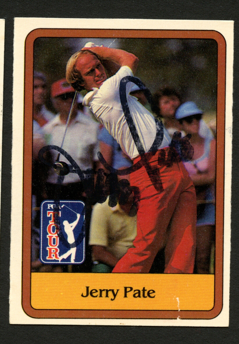 Jerry Pate #6 signed autograph auto 1981 Donruss Golf Trading Card