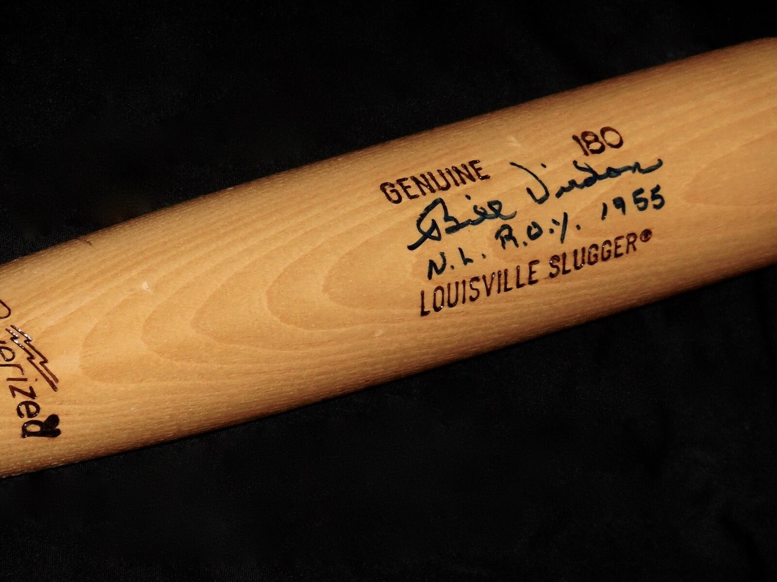 BILL VIRDON AUTOGRAPHED RAWLINGS BAT (PITTSBURGH PIRATES) - W/ COA!