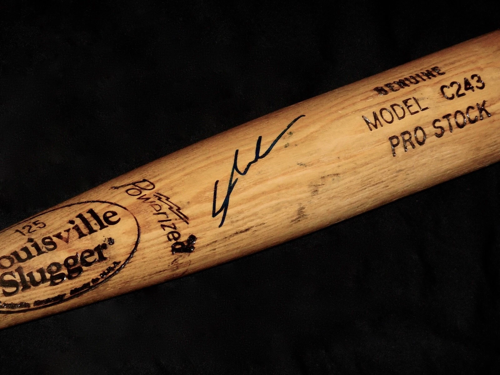 LARS ANDERSON AUTOGRAPHED BAT (BOSTON RED SOX) - Spring Training Used Bat!