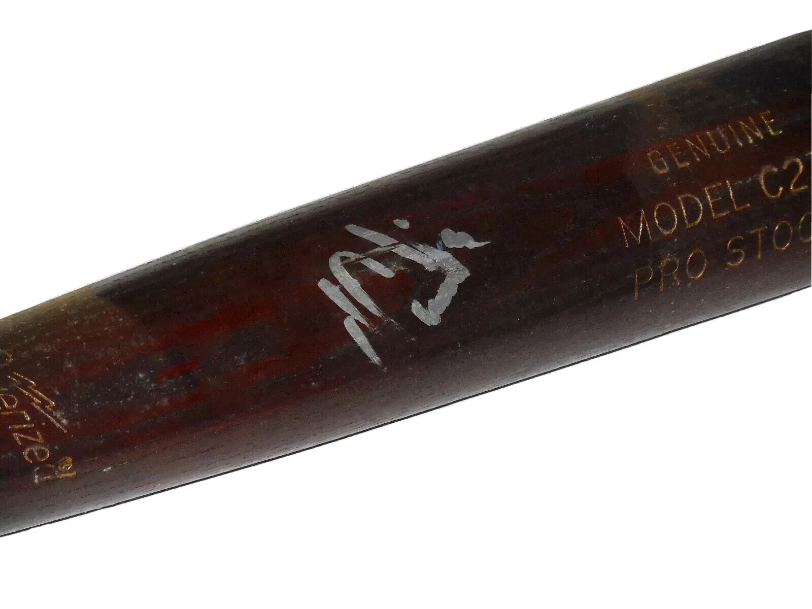 JORGE CANTU AUTOGRAPHED BAT (FLORIDA MARLINS) - Spring Training Used Bat!