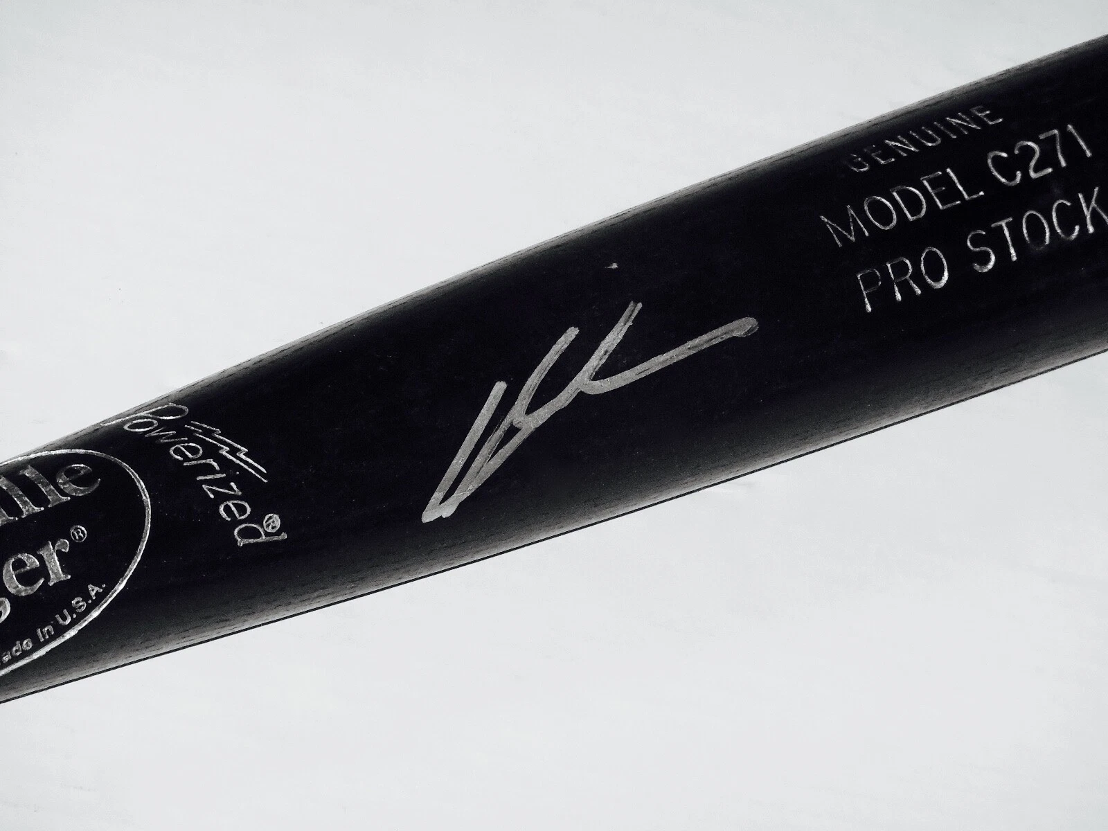 LARS ANDERSON AUTOGRAPHED BAT (BOSTON RED SOX) - Spring Training Used Bat!