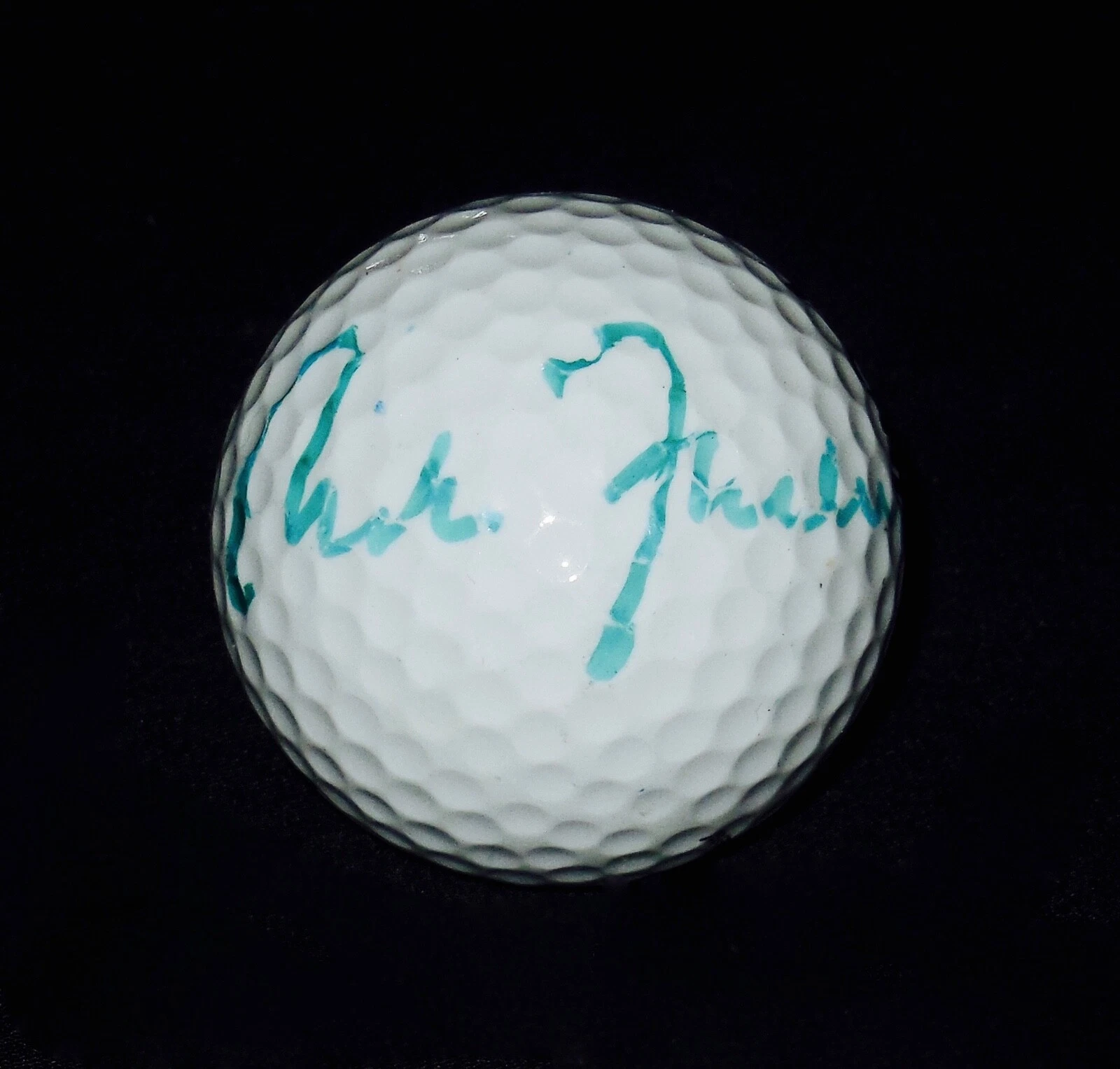NICK FLANAGAN AUTOGRAPHED USED GOLF BALL (PGA) W/ COA!