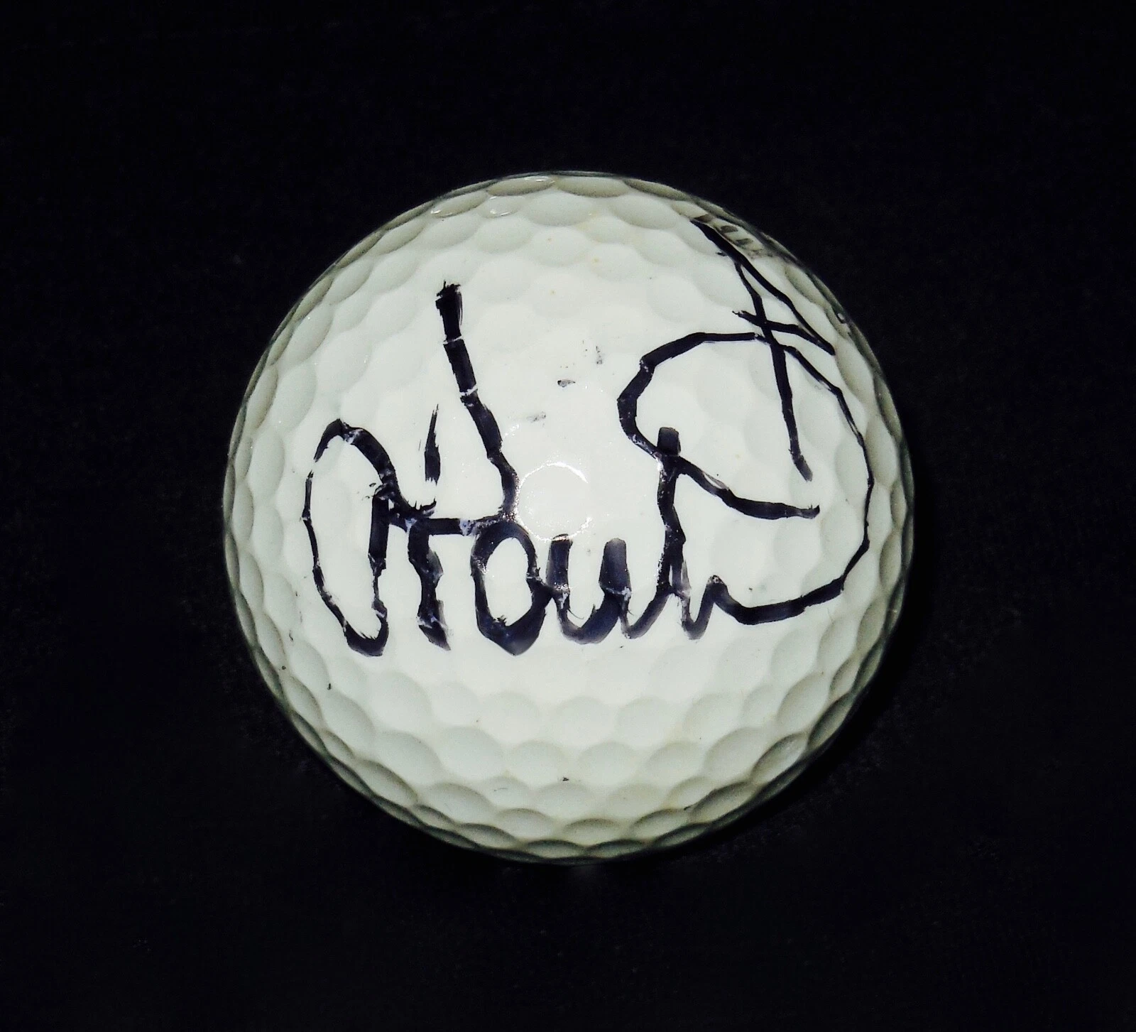 IAN POULTER AUTOGRAPHED USED GOLF BALL (PGA) W/ COA!
