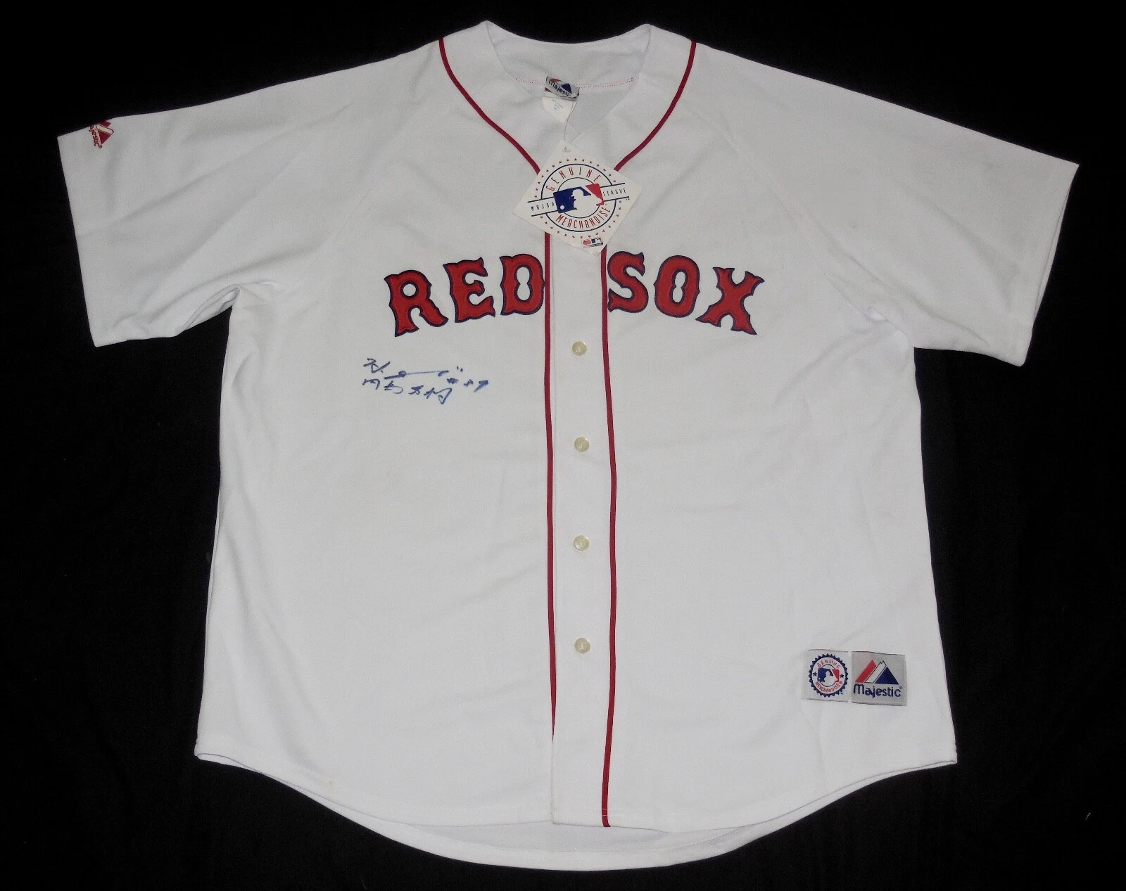 HIDEKI OKAJIMA AUTOGRAPHED JERSEY (BOSTON RED SOX) W/ COA!