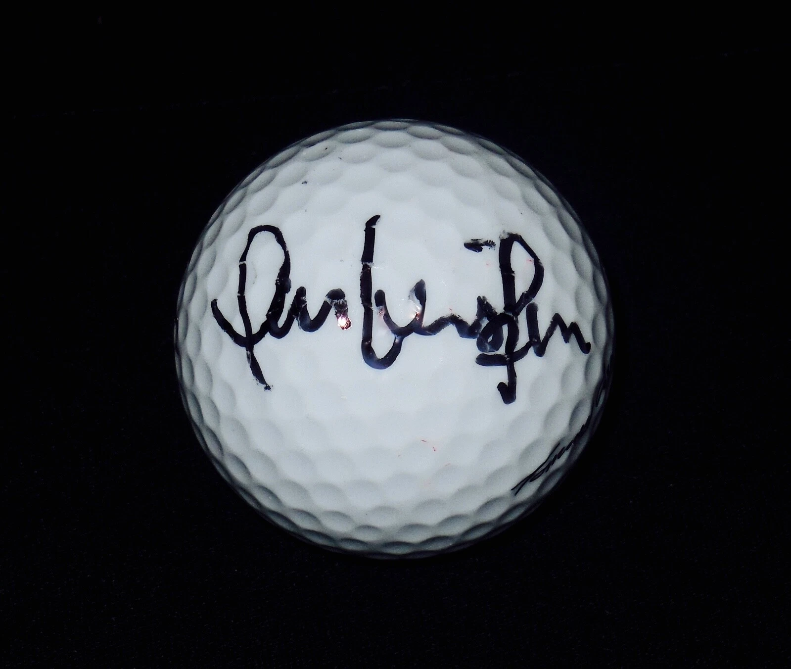 MARC LEISHMAN AUTOGRAPHED USED GOLF BALL (PGA) W/ COA!