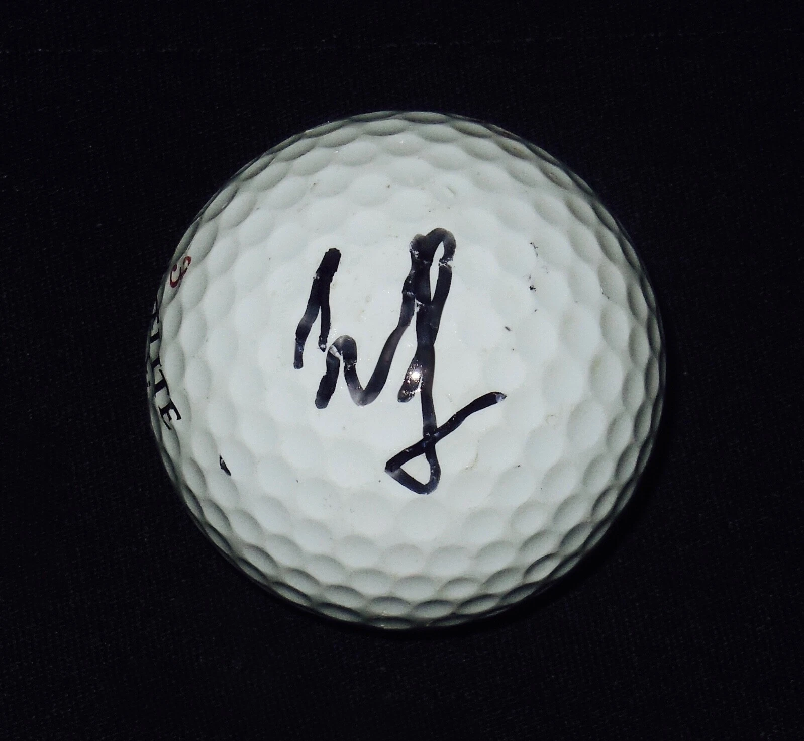 WEBB SIMPSON AUTOGRAPHED USED GOLF BALL (PGA) W/ COA!