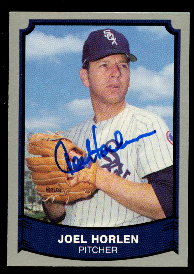 Joel Horlen #217 signed autograph auto 1989 Pacific Legends Baseball Card