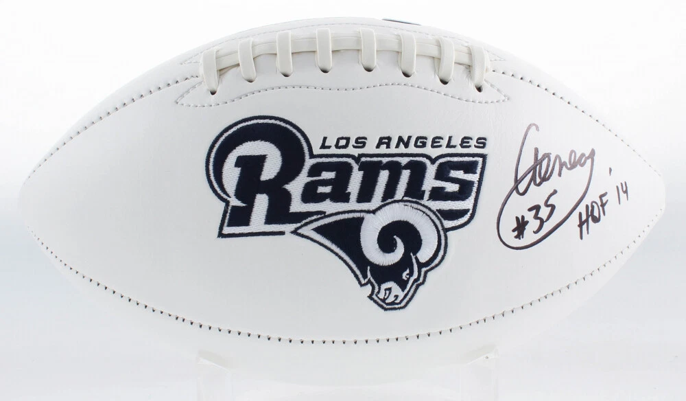 AENEAS WILLIAMS AUTOGRAPHED FOOTBALL (LOS ANGELES RAMS) - BECKETT COA!