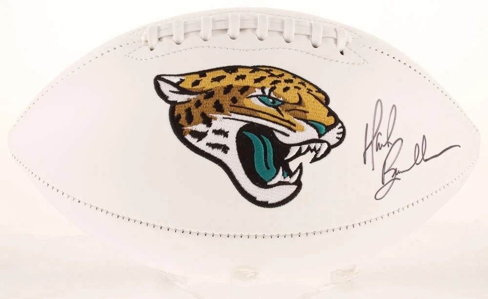MARK BRUNELL AUTOGRAPHED FOOTBALL (JACKSONVILLE JAGUARS) - JSA COA!