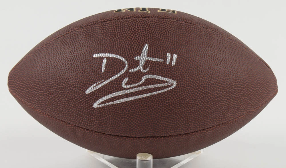 DAUNTE CULPEPPER AUTOGRAPHED FOOTBALL (MINNESOTA VIKINGS) - JSA COA!