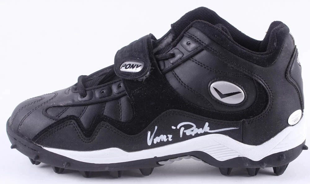 VINCE PAPALE AUTOGRAPHED PONY FOOTBALL CLEAT (PHILADELPHIA EAGLES) - JSA COA!