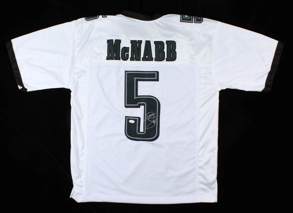 DONOVAN MCNABB AUTOGRAPHED CUSTOM JERSEY (PHILADELPHIA EAGLES) - JSA COA!