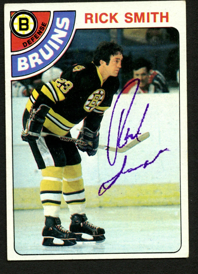 Rick Smith #164 signed autograph auto 1978-79 Topps Hockey Trading Card