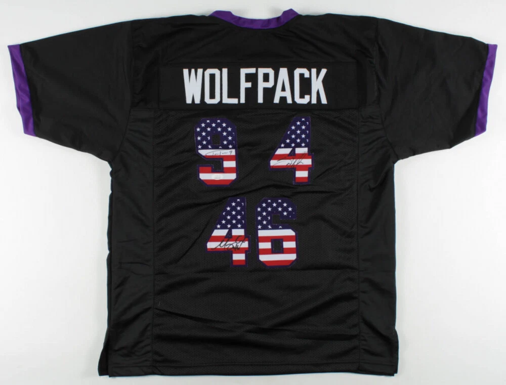 JUSTIN TUCKER, MORGAN COX, & SAM KOCH AUTOGRAPHED JERSEY (RAVENS) - JSA COA!