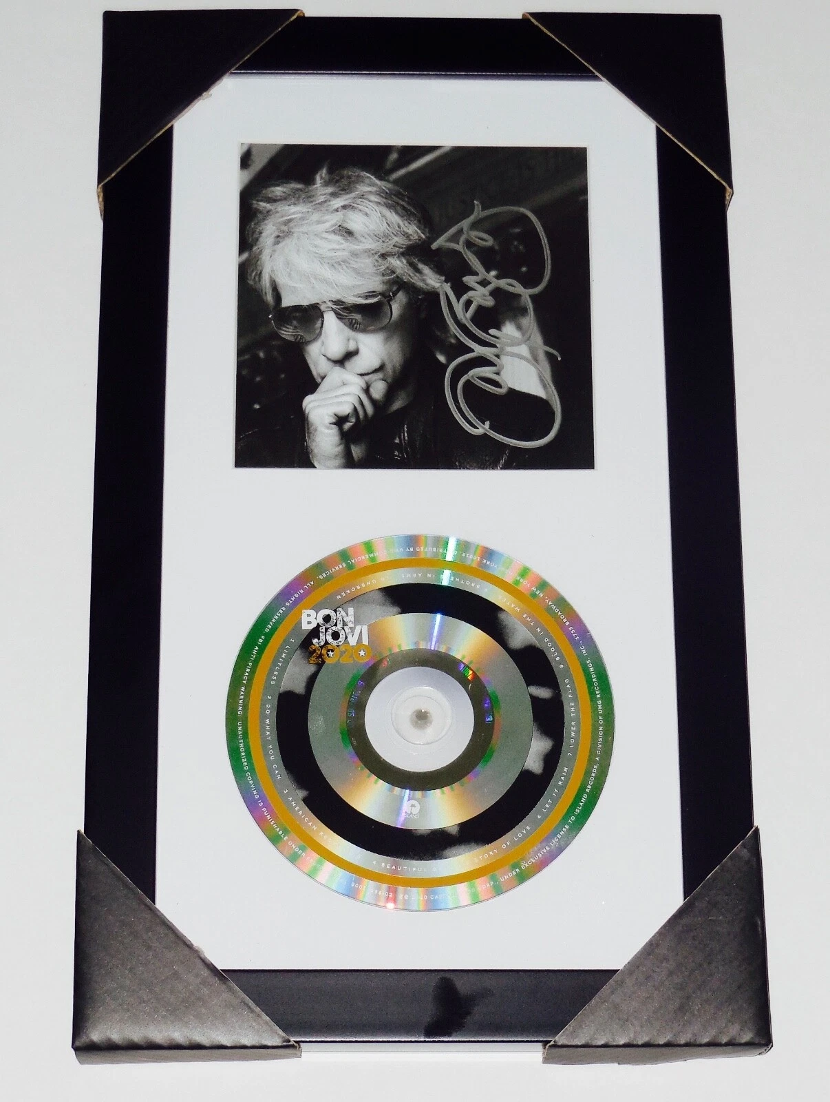 JON BON JOVI AUTOGRAPHED 