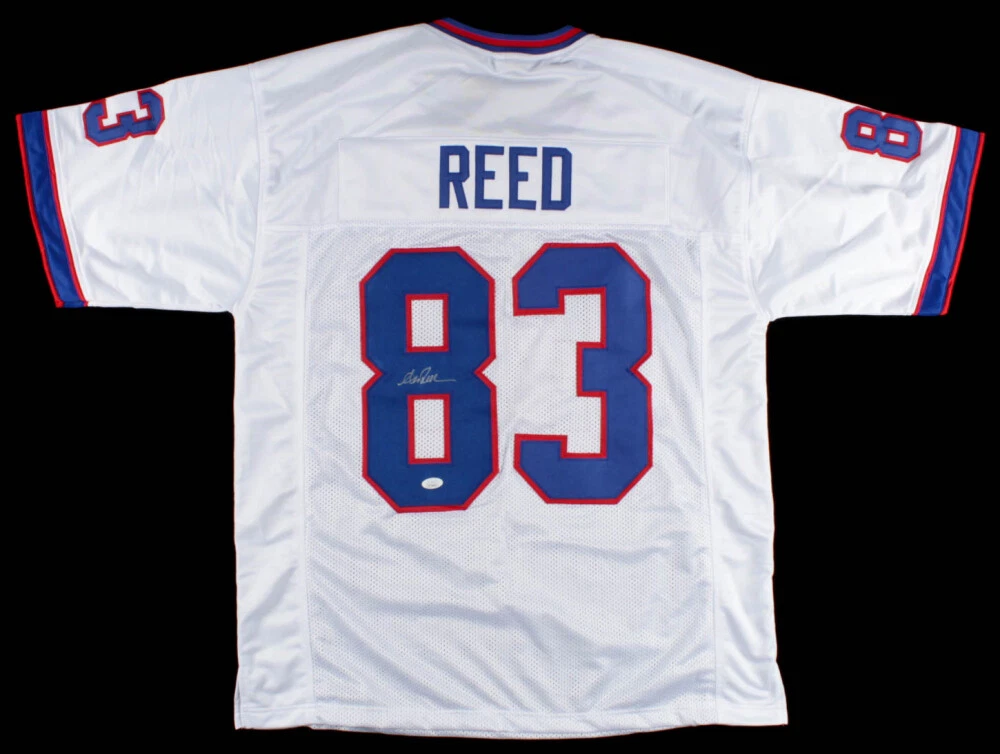 ANDRE REED AUTOGRAPHED CUSTOM JERSEY (BUFFALO BILLS) - JSA COA!
