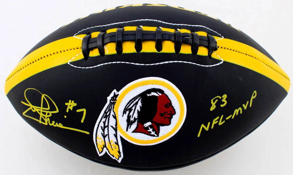 JOE THEISMANN AUTOGRAPHED FOOTBALL (WASHINGTON REDSKINS) - JSA COA!